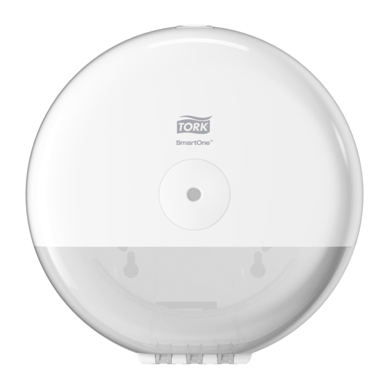 Distributeur Mini Papier Toilette Tork SmartOne Blanc Distribution