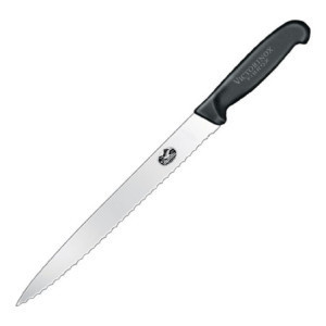 Couteau à Trancher à Lame Dentée Étroite 255 mm