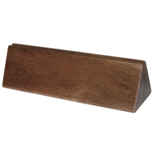 Porte-menus en Acacia - Lot de 10