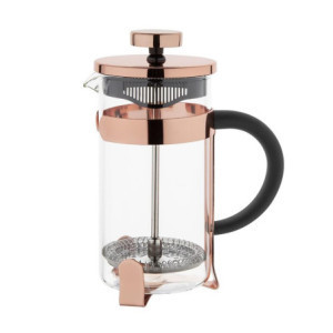 Cafetière à Piston Contemporaine Inox Cuivre 3 Tasses