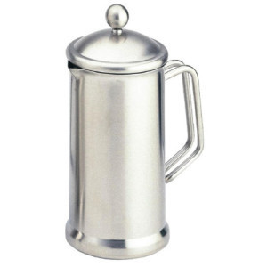 Cafetière à Piston en Inox satiné 8 Tasses