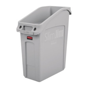 Conteneur Sous-comptoir Slim Jim Gris 49 L