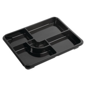 Plateaux Repas Recyclables 263 x 201 mm - Lot de 90