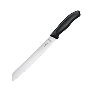 Couteau à Pain Noir 21 cm