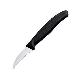 Couteau Bec D'oiseau Noir 8 cm