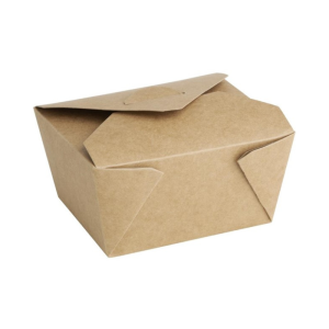 Boîtes Alimentaires en Carton Compostables 1800 ml - Lot de 200