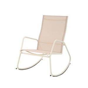 Fauteuil de Jardin à Bascule Brody - Beige