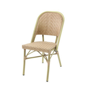 Chaise de Bistrot en Rotin Paris - Bambou Naturel