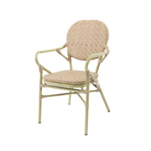 Chaise de Bistrot en Rotin Tango - Bambou Naturel