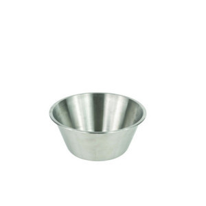 Bassine à Fond Plat en Inox - ⌀ 28 cm