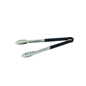 Pince en Inox et PVC Noire - 40 cm