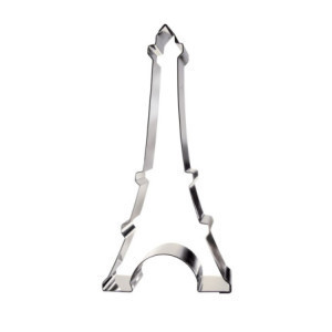 Nonnette Tour Eiffel en Inox - 190 x 90 mm