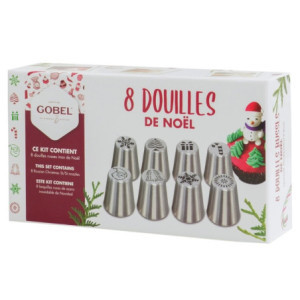 Douilles à Pâtisserie Spéciales Noël - Lot de 8