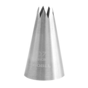 Douille Cannelée en Inox à 7 Dents - ⌀ 11 mm