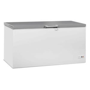 Congélateur Coffre avec Couvercle Inox - 572 L