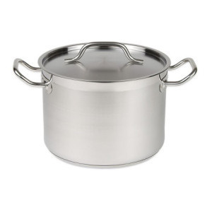 Marmite en Inox avec Couvercle - ø 20 cm - 4 L