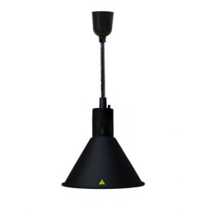 Lampe Chauffante Conique - Noir