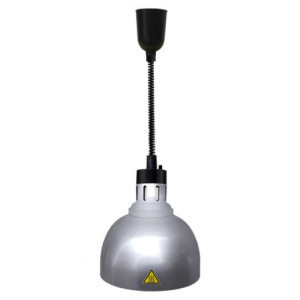 Lampe Chauffante Ronde - Argent