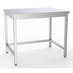 Table Inox - L 1600 x P 600 mm