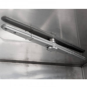 Lave-Verre Professionnel avec Doseur de Liquide de Rinçage et Détergent et Pompe de Vidange - 35 x 35 cm Dynasteel - 4