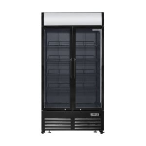 Vitrine à Boissons Réfrigérée - 2 Portes -  736 L avec Canopy