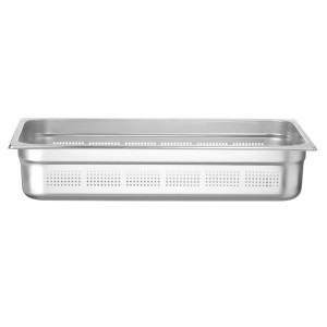 Bac Gastro Profi Line GN 1/1 Perforé Inox - Profondeur 100 mm - 14 L