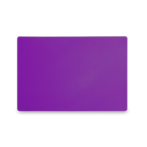 Planche à Découper HACCP - 450 x 300 mm - Violette - 13 mm d'Epaisseur