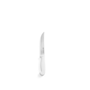 Couteau Universel Blanc pour Pain et Fromage - Lame 13 cm