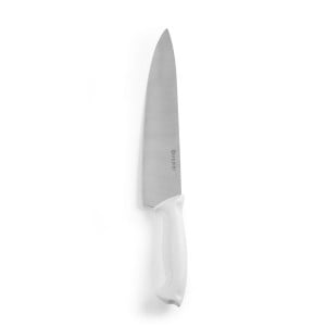 Couteau de Chef Blanc pour Pain et Fromage - Lame 24 cm