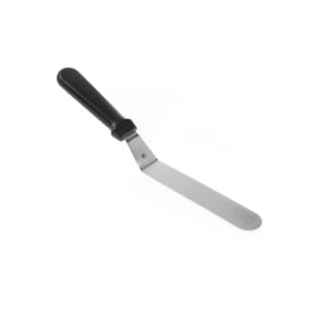 Spatule à Crêpes Coudée Inox avec Manche en PP - 20 cm