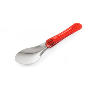 Spatule à Glace avec Manche Rouge en Tritan