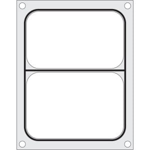 Matrice de Scellage pour Scelleuse Manuelle - 2 Compartiments