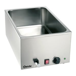 Bain-Marie GN 1/1 avec Robinet de Vidange