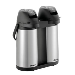 Thermos à Pompe Duo - 2 x 1,9 L