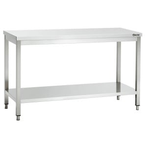 Table Inox - L 1400 x P 600 mm