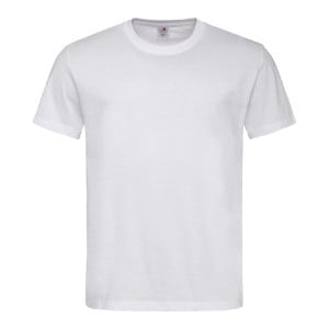 T-Shirt Mixte Blanc - Taille L