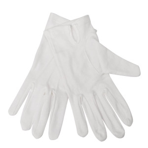 Gants de Service Blancs pour Homme - Taille S/M