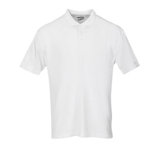 Polo Mixte Blanc - Taille L