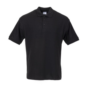 Polo Mixte Noir - Taille L