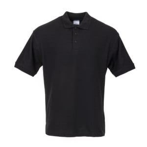 Polo Mixte Noir - Taille M