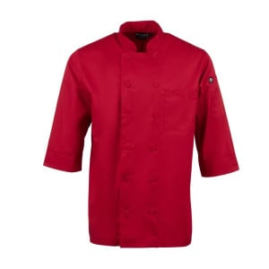 Veste de Cuisine Mixte Rouge - Taille L