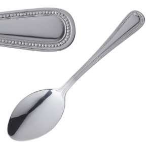 Cuillère à Soupe Bead en Inox - Lot de 12