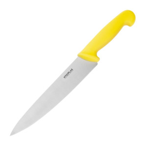 Couteau de Cuisinier Jaune Lame 21,5 cm