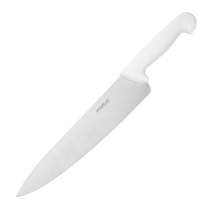 Couteau de Cuisinier Blanc - Lame 25,5 cm