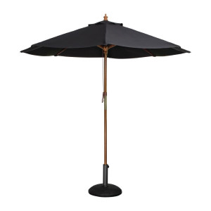 Parasol Noir Rond - Ø 3 m