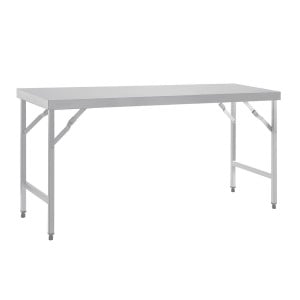 Grande Table Pliante Inox - L 1800 x 600 mm