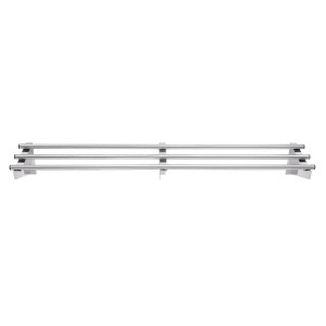 Etagère Murale Tubulaire en Inox - L 1500 mm