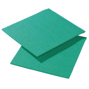 Lavette Spongyl Verte - Lot de 10