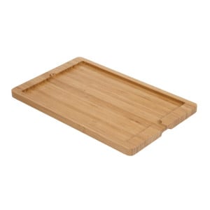 Planche Support en Bois pour Plat en Ardoise - 330 x 210 mm