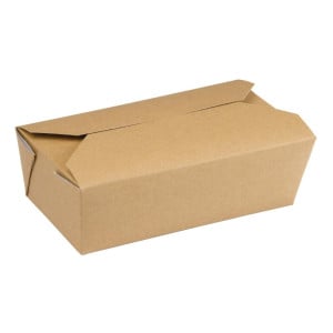 Cartons Alimentaires Rectangulaires Kraft - 985ml - Lot de 250